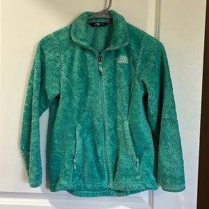 The North Face girls fleece jacket M 10-12